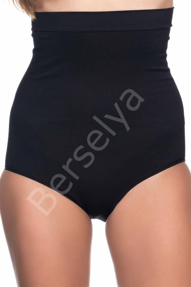 Siyah Emay 2008 Yüksek Bel Slip Korse