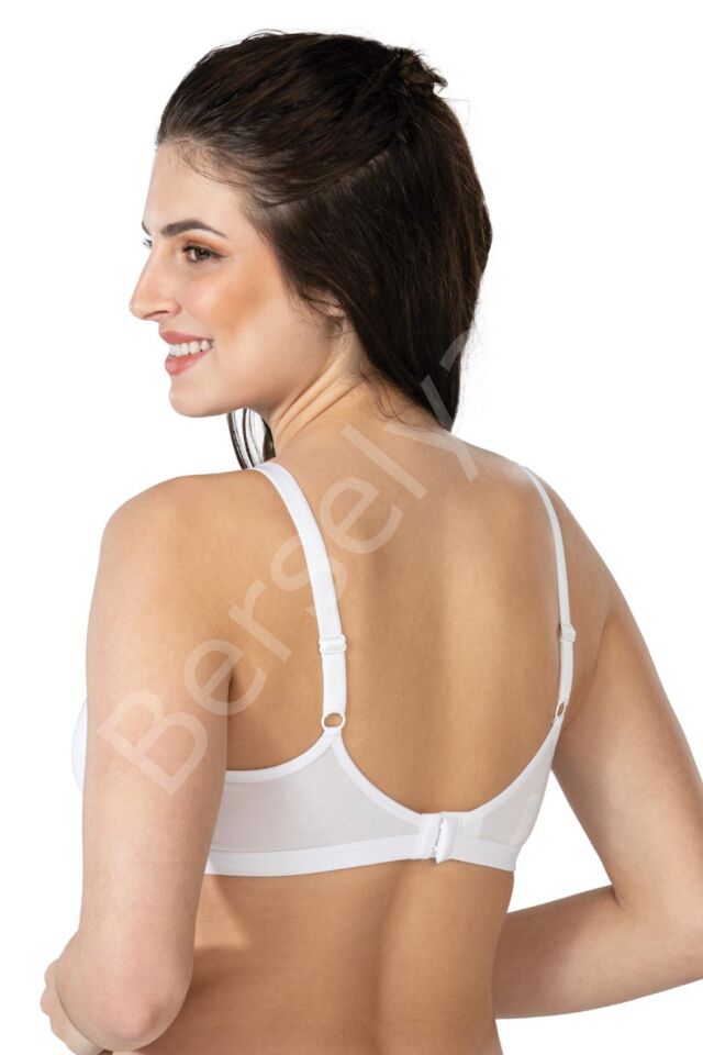 Beyaz Mı Emay 1421 Modal Cotton Emzirme Sütyen