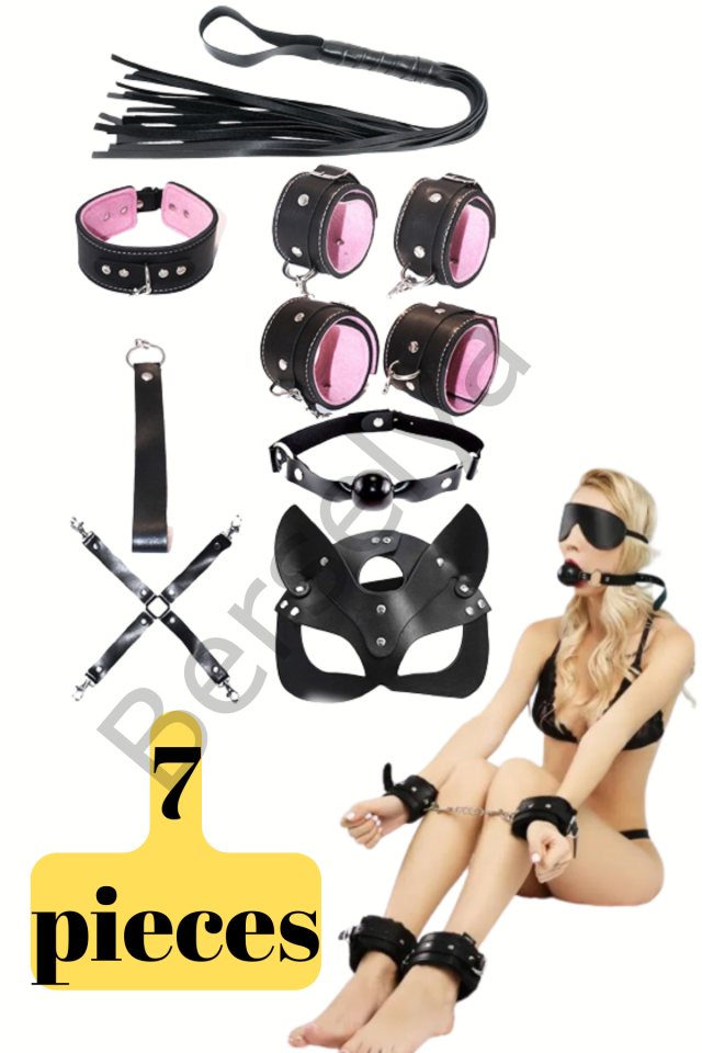 Maskeli Fantezi Set (7 Parçalı)