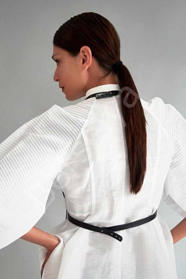 Günlük Sade Deri Harness 1112