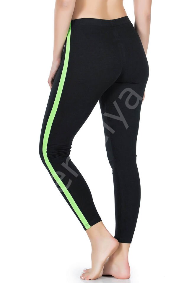 Şeritli Kadın Tayt 0603