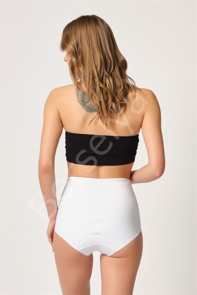Beyaz Emay 2819 Slip Double Karın Toparlayıcı Lazer Korse