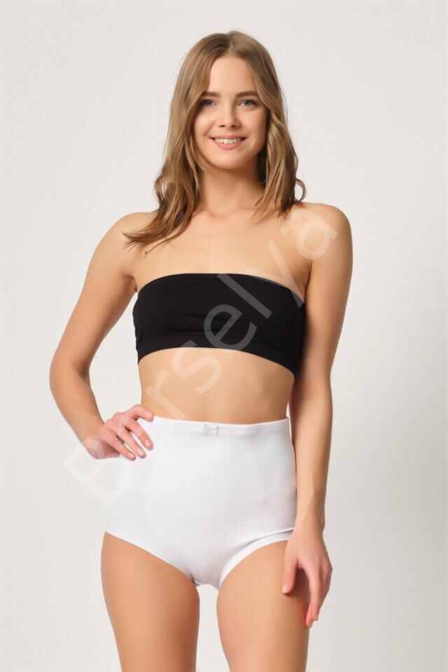 Beyaz Emay 2819 Slip Double Karın Toparlayıcı Lazer Korse