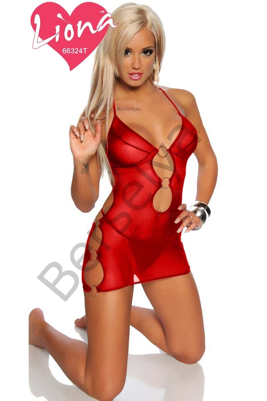 Siyah Büyük Beden Gecelik