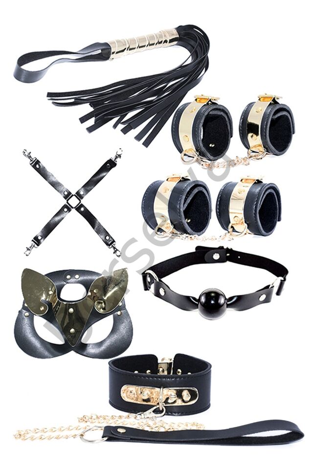 Gold Detaylı Fantezi Set