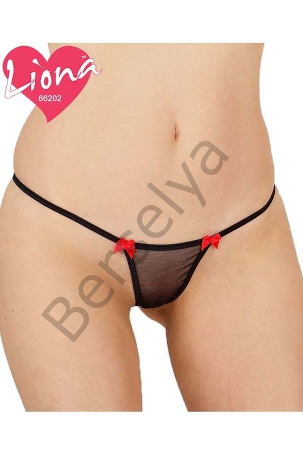 Tül Büyük Beden G-string