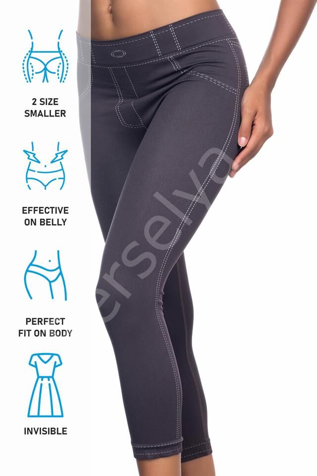 Antrasit Emay 3801 Soft Kot Tayt