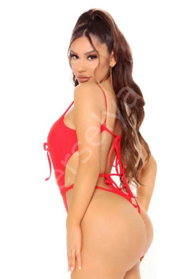 Kadın Babydoll Fantezi Harness Erotik Kıyafet 2051 Kırmızı