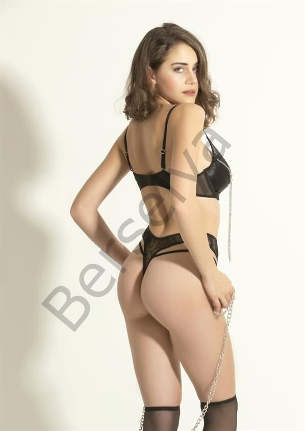 Fantezi Sütyen String Takım Siyah (brf6302)