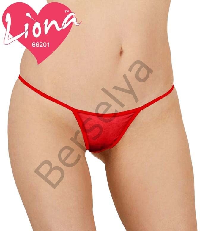 Transparan Büyük Beden G-string