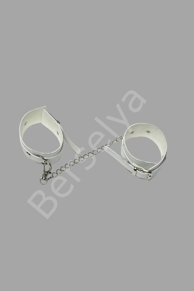 Beyaz Deri Sexi Kelepce 800476