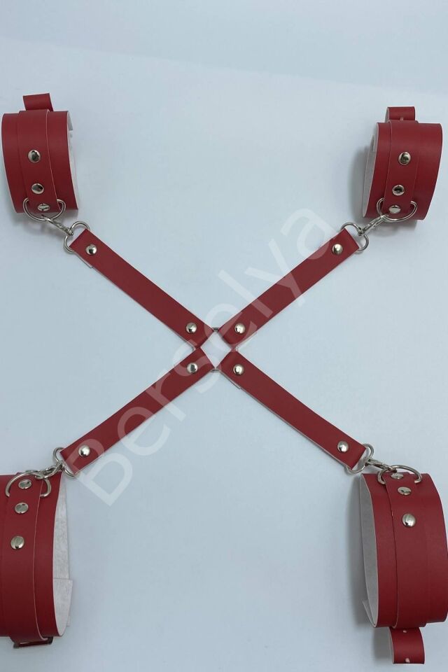 Kırmızı Kol Bacak Kelep Ce Set 800215