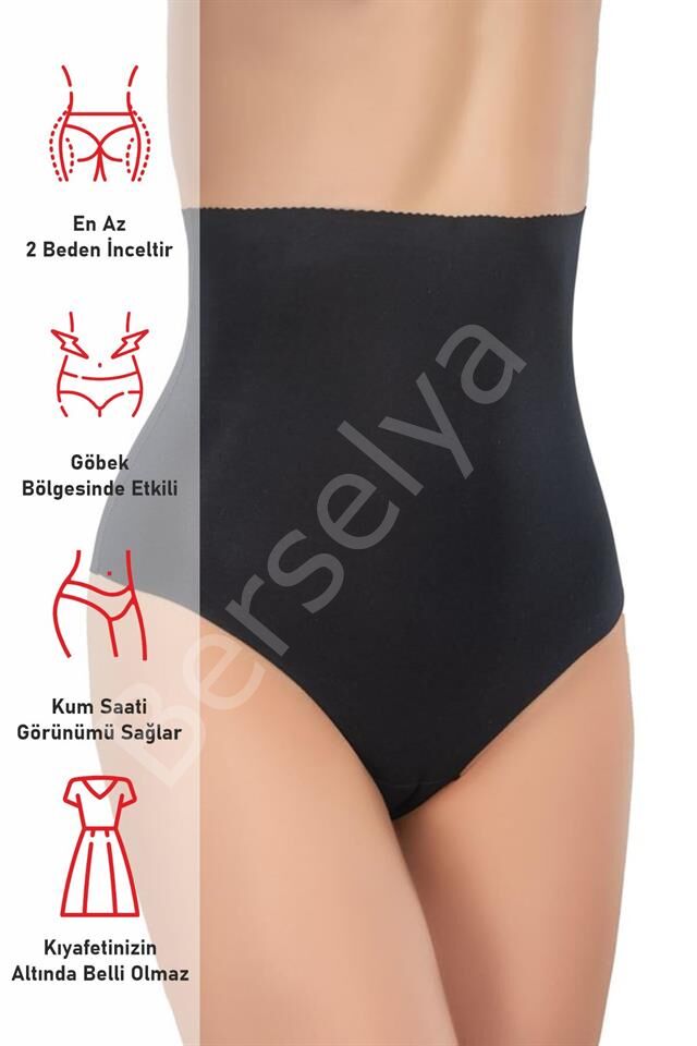Siyah Mı Emay 2720 Lazer Kesim String Korse