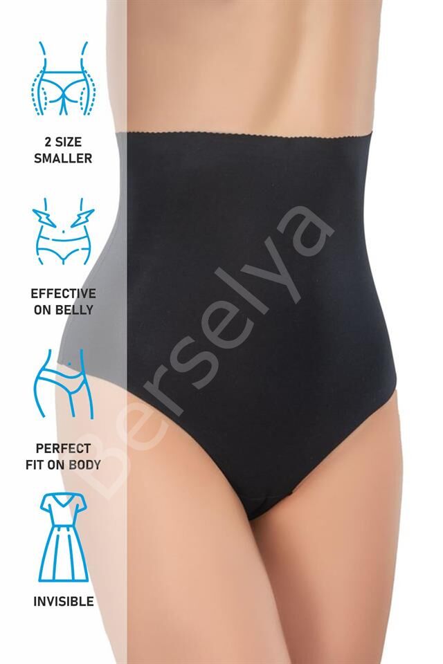 Siyah Mı Emay 2720 Lazer Kesim String Korse