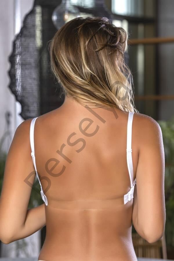 Günlük Kullanıma  Uygun Aparatlı Sütyen Beyaz (brf1480)