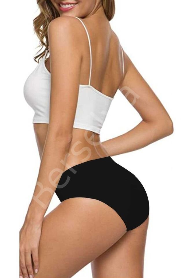 8 Adet Kadın Dikişsiz Lazer Kesim Esnek İz Yapmayan Külot S2