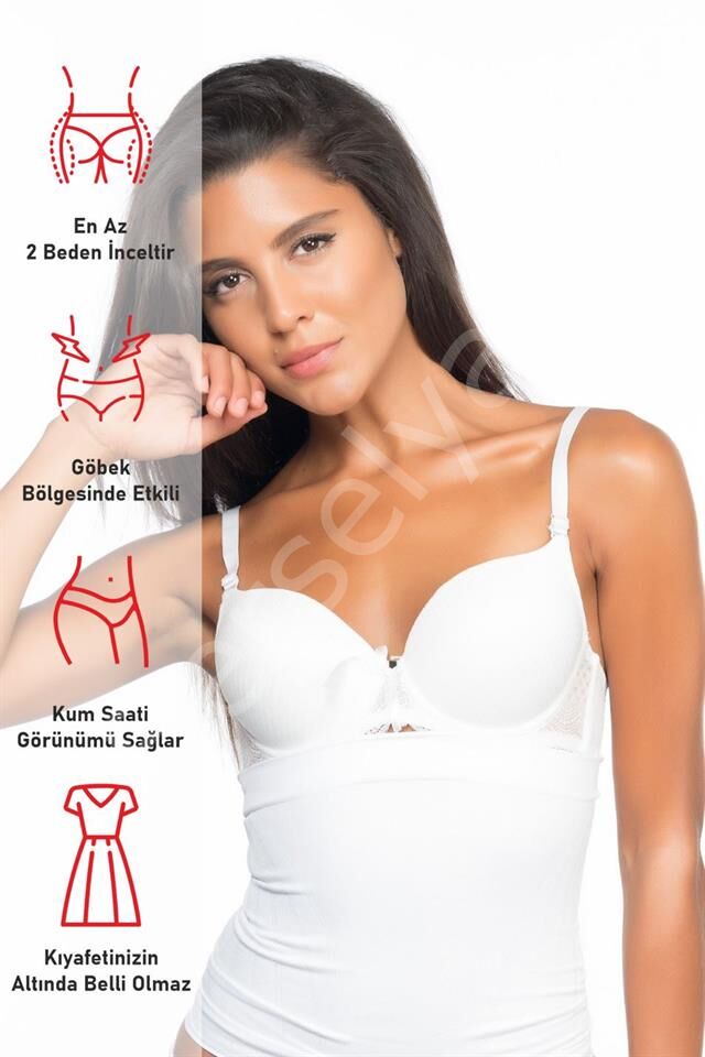 Beyaz Emay 2024 Ergonomik Bel Korse