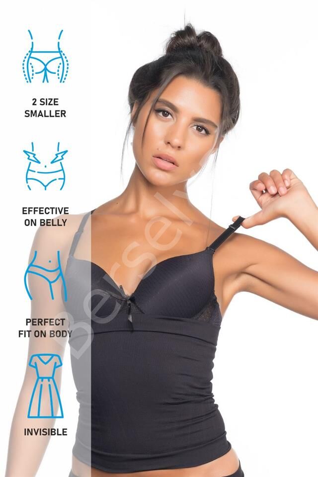 Siyah Emay 2024 Ergonomik Bel Korse
