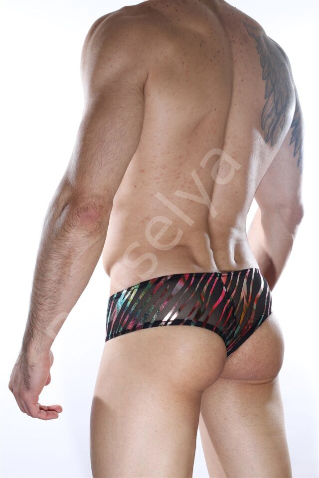 Renkli Transparan Tanga