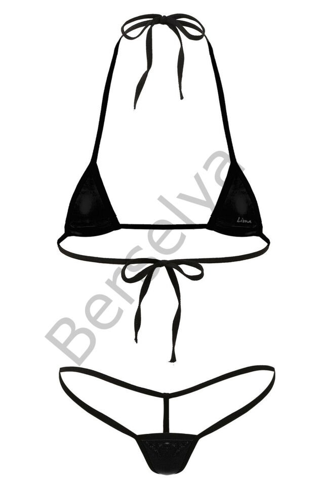 Kadın Fantazi İç Giyim Siyah Sütyen İç Çamaşırı Takımı