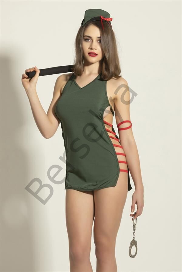 Fantezi Babydoll Yeşil (brf6470)