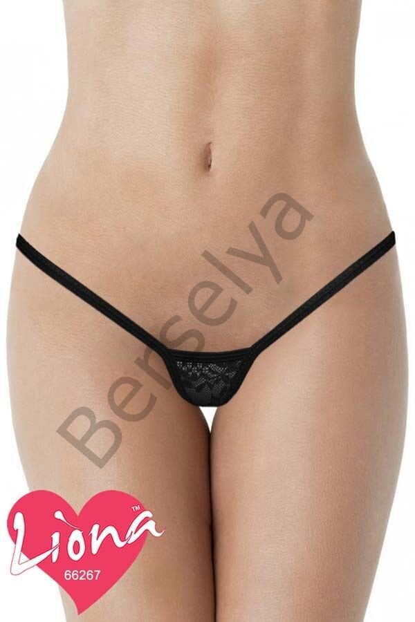 Dantelli Mini Büyük Beden Tanga