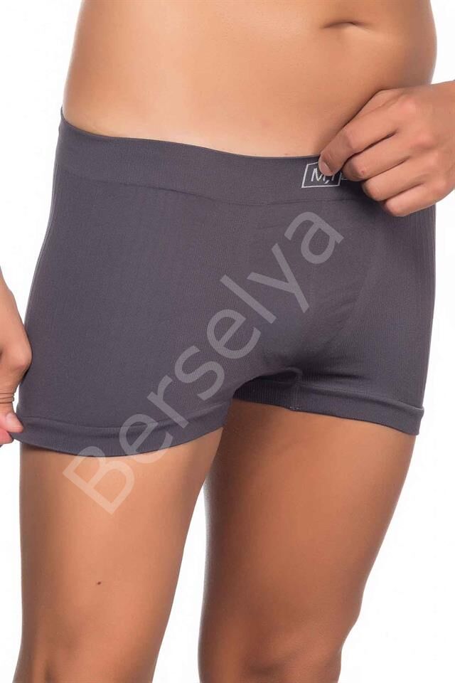 Antrasit Emay 2102 Soft Erkek  Boxer