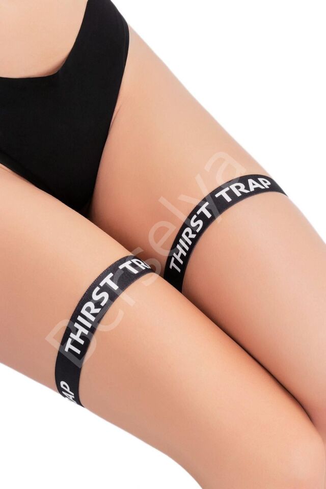 Yazılı Fantezi Bacak Bantı 810823