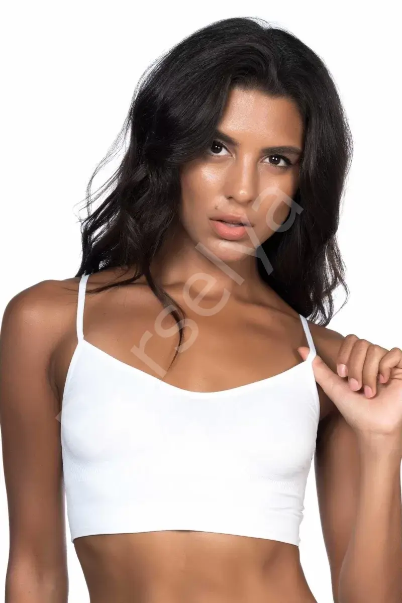 Beyaz Mı  4003 Soft İp Askı Büstiyer