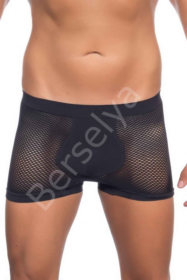 Siyah Emay 2106 Soft Erkek  Boxer