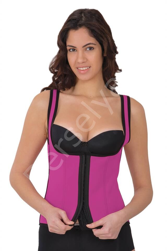 Pembe Mı 9173 Agraflı Göğsü Açık Atlet Korse