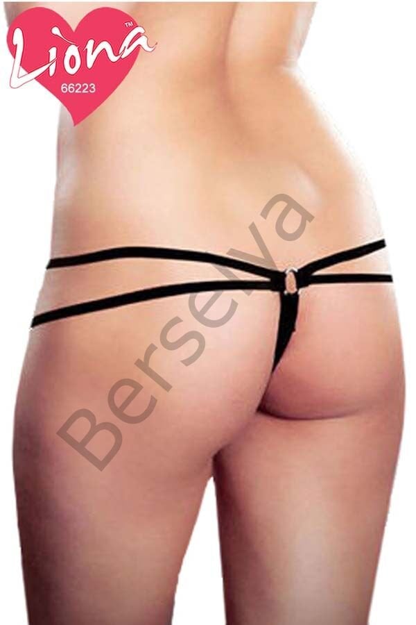 İpli Büyük Beden Tanga