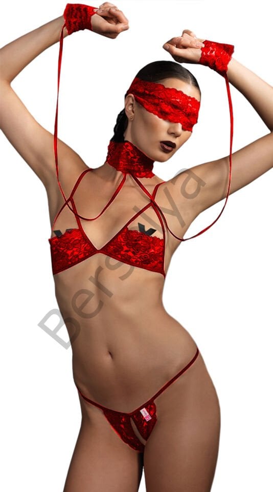 Kelepçeli Büyük Beden Fantazi Kostüm