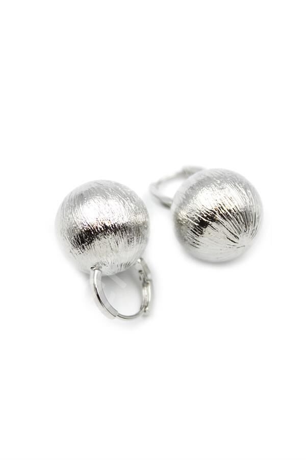 Top Küpe - Gümüş