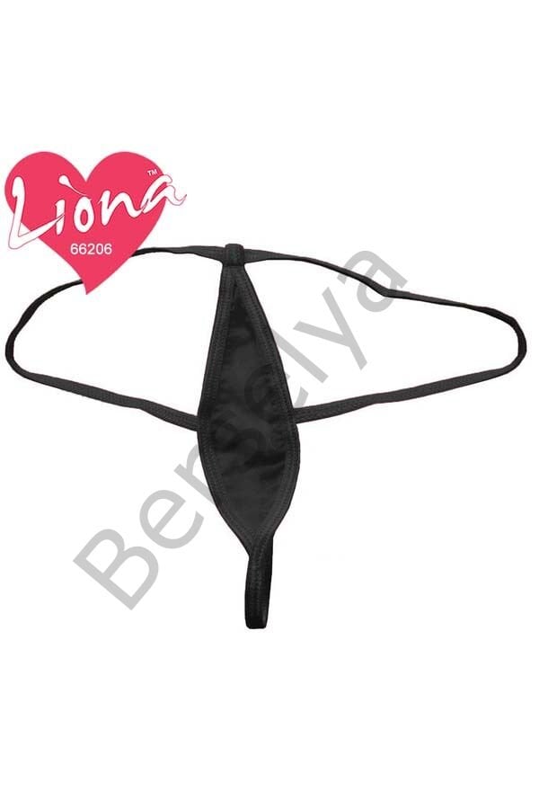 Büyük Beden Siyah Tanga