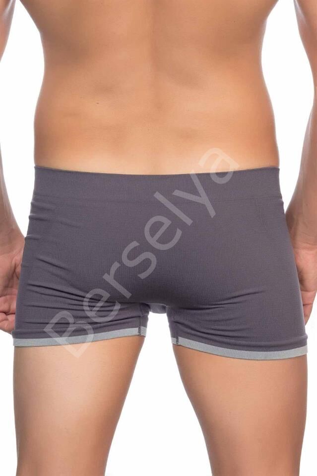 Antrasit Emay 2104 Soft Erkek  Boxer