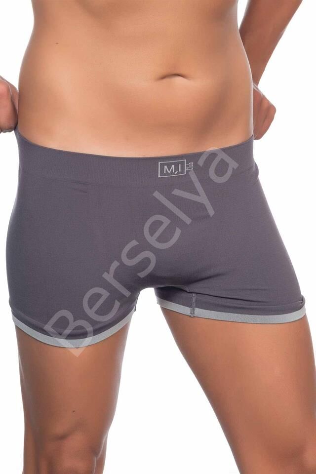 Antrasit Emay 2104 Soft Erkek  Boxer
