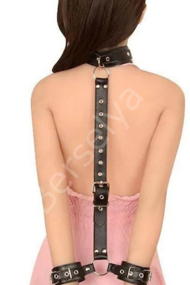 Siyah Boyundan Bağlamalı Esaret Seti Gd-8028s