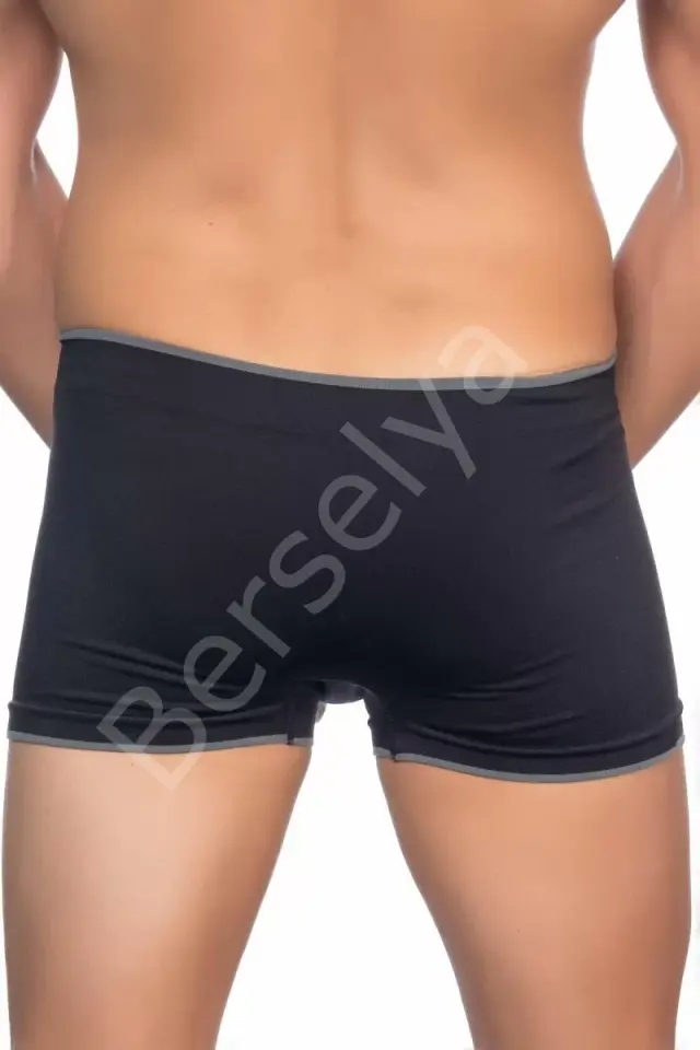 Siyah  2103 Soft Erkek Boxer