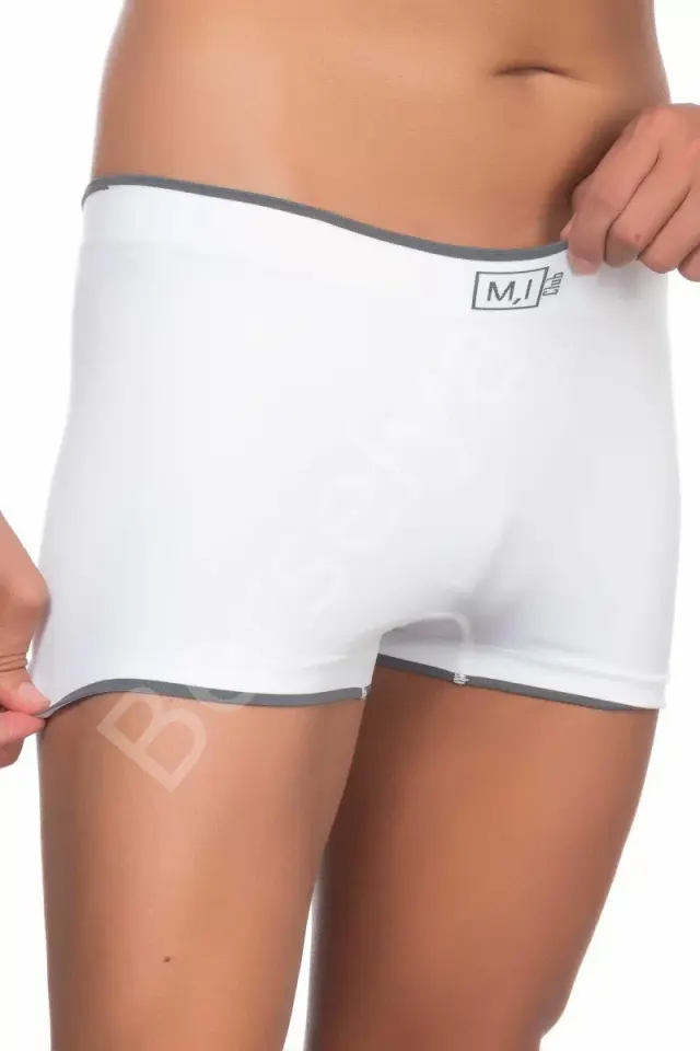 Beyaz  2103 Soft Erkek Boxer