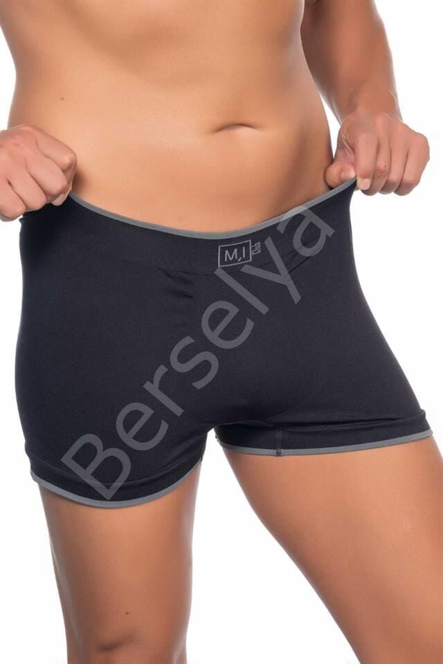 Siyah Emay 2104 Soft Erkek  Boxer