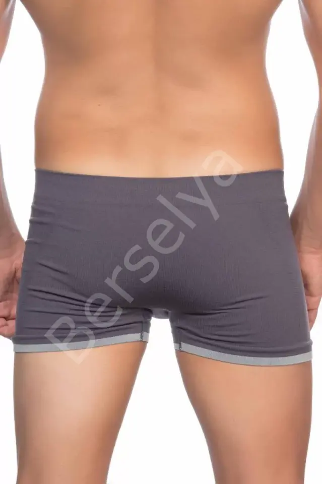 Antrasit  2104 Soft Erkek Boxer