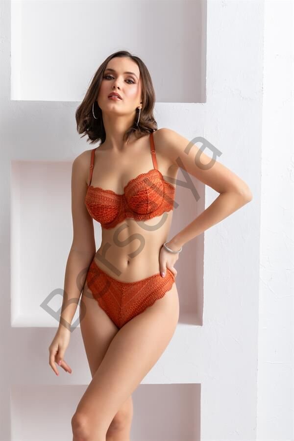 Sütyen Külot Takım Kiremit (brf31801)