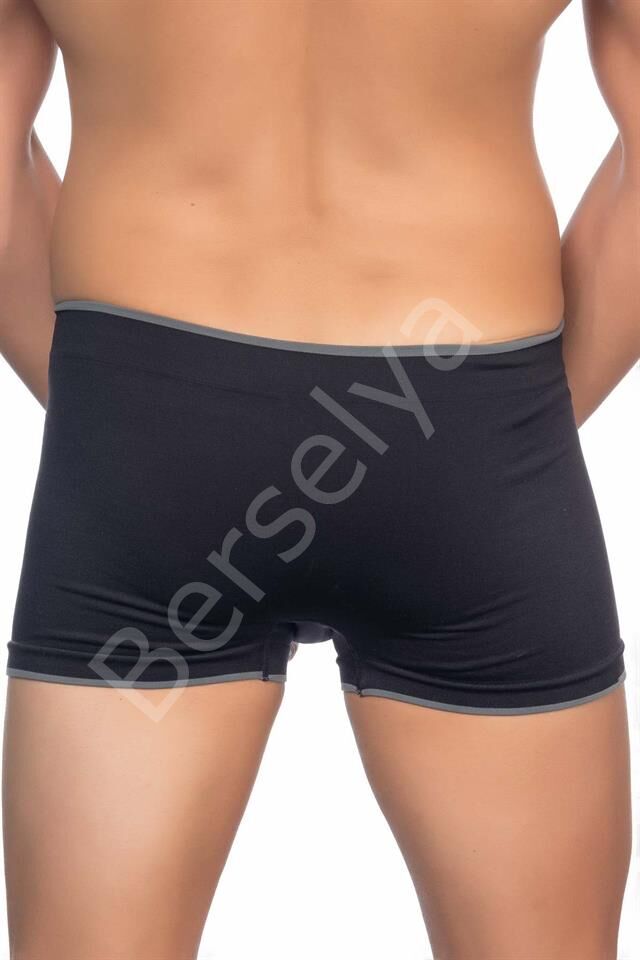 Siyah Emay 2103 Soft Erkek  Boxer