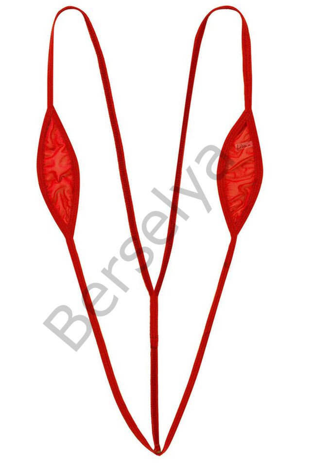 Kırmızı Fantezi Giyim Fantazi İç Giyim Çamaşırı Takımı