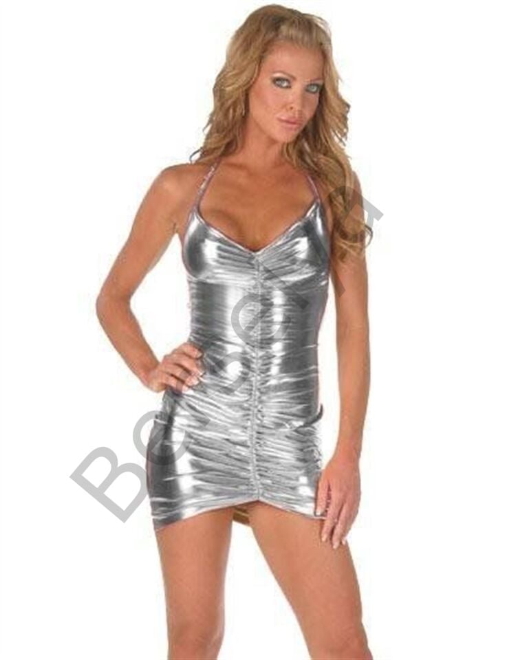 B060830 Önü Büzgülü Mini Elbise