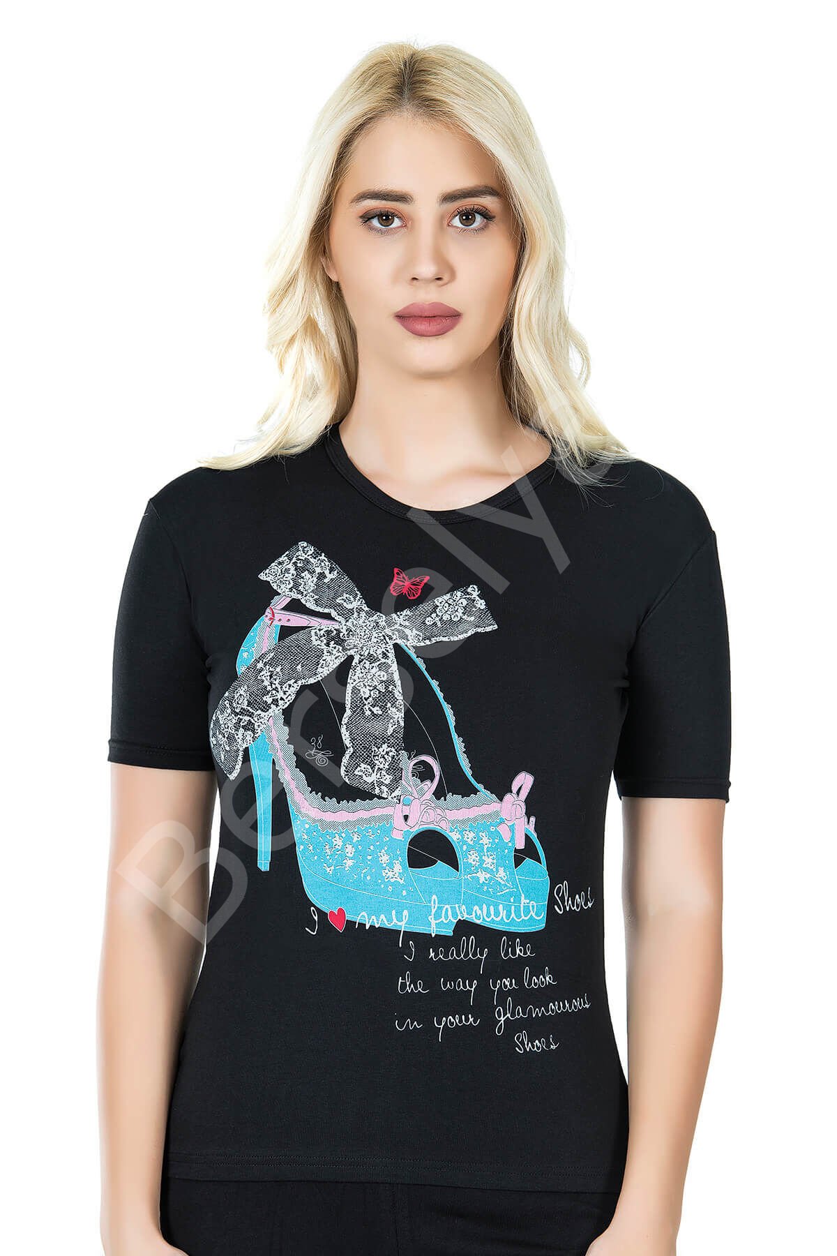 Baskılı Kadın Tişört 275