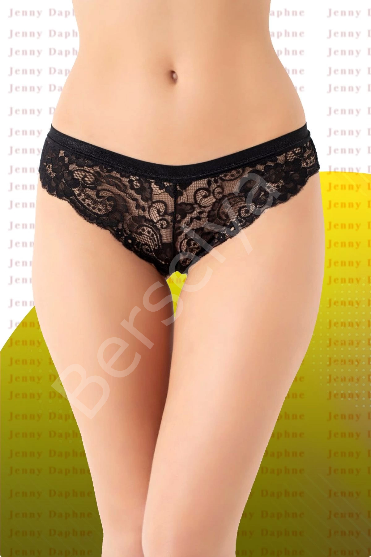 G-box 931 Kadın Dantelli Brazilian Bikini Külot