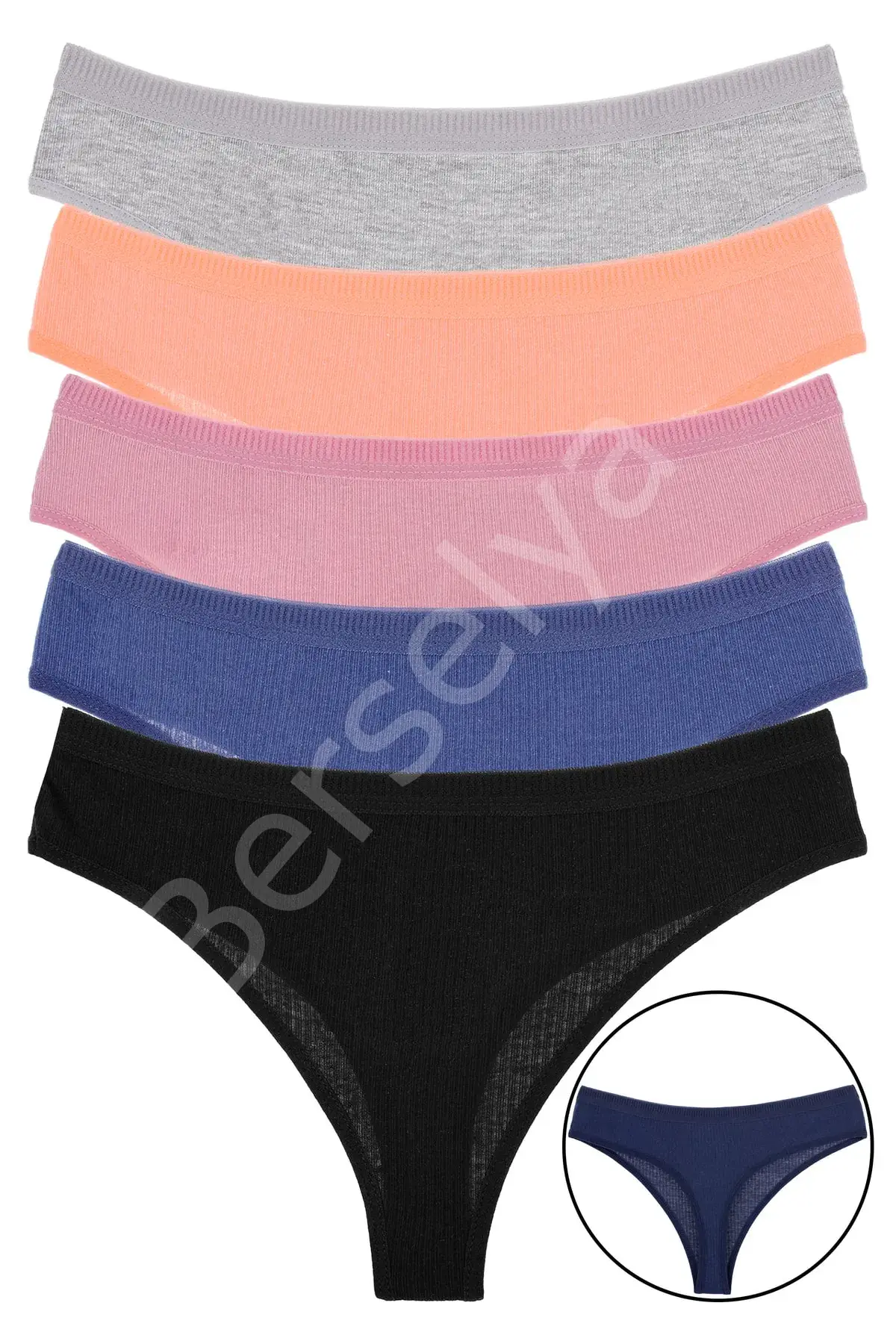 5'li Karma Paket Fitilli Tanga S1 L-XL