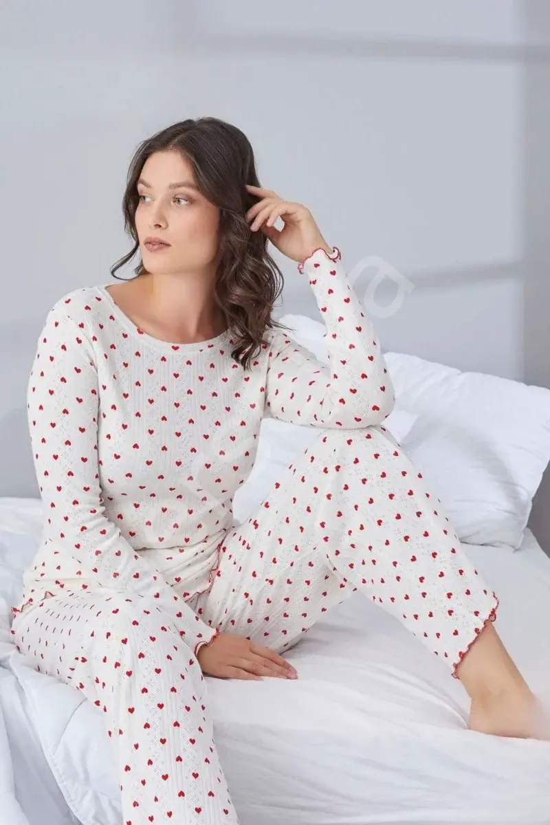 Bayan Pijama Takım Kadın Ta003